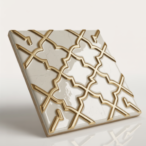 Imperial Arabesque Gold Panel