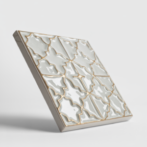 Floral Vein Gold Panel